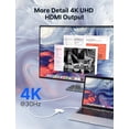 thumbnail image 4 of Adaptador multipuerto AV digital USB C JSAUX para iPhone/iPad/Mac, 4 of 7