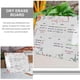 thumbnail image 2 of Desktop Acrylic Memo Board for Writing 1Set Clear Erasable Message Board, 2 of 3