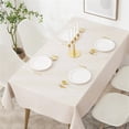 thumbnail image 4 of LXYFH Nappe à Moins de 5$ Nappe en Plastique Jetable Premium (54"x 108 Pouces), Nappe Rectangulaire pour Mariage Banquet, 4 of 8