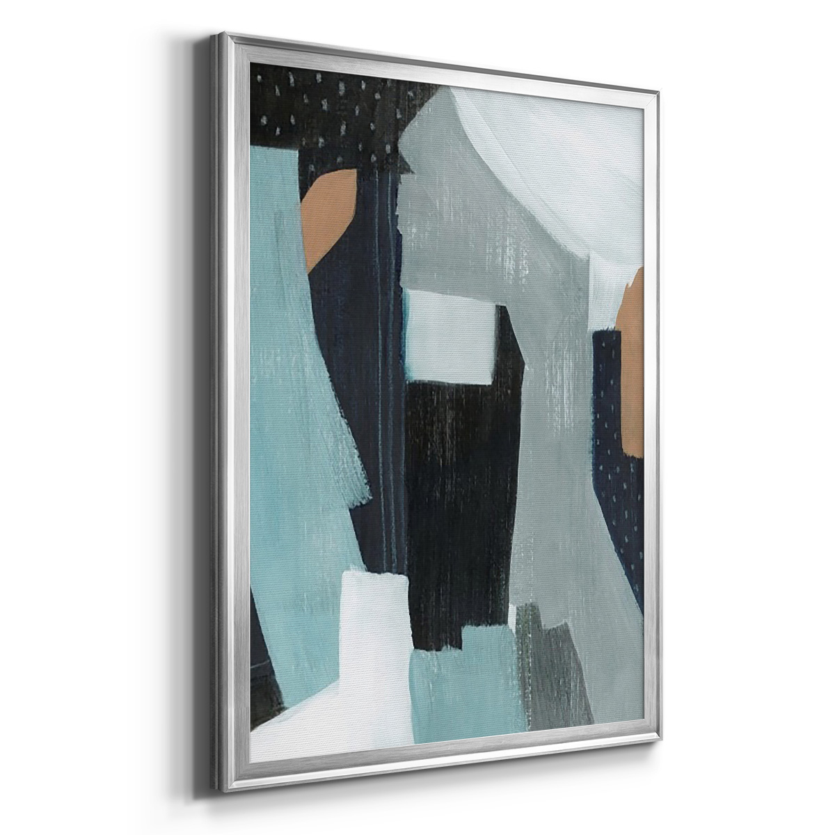 Tangerine Lagoon I Premium Framed Print, in Gold, Black, or Silver - Ready to Hang