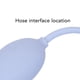 thumbnail image 3 of Bombilla de ducha anal limpieza portátil segura flexible de silicona bombilla de enema profesional para el cuidado individual para hombres y mujeres ANGGREK Otros, 3 of 8