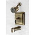 thumbnail image 2 of Kingston Brass KB4653CKL Kaiser Single-Handle Tub and Shower Faucet, Antique Brass, 2 of 5
