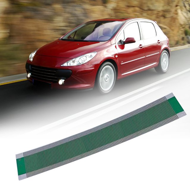Car Multi Info LCD Display Pixel Repair Foil Flat LCD Connector Dashboard Repair for 307/407/408