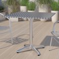 thumbnail image 4 of 31.5'' Square Aluminum Indoor-Outdoor Table with Base, 4 of 6