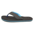 thumbnail image 1 of Chubasco Sandals Men's Oleaje Flip-Flops (Black / Blue, 12 D(M) US), 1 of 3