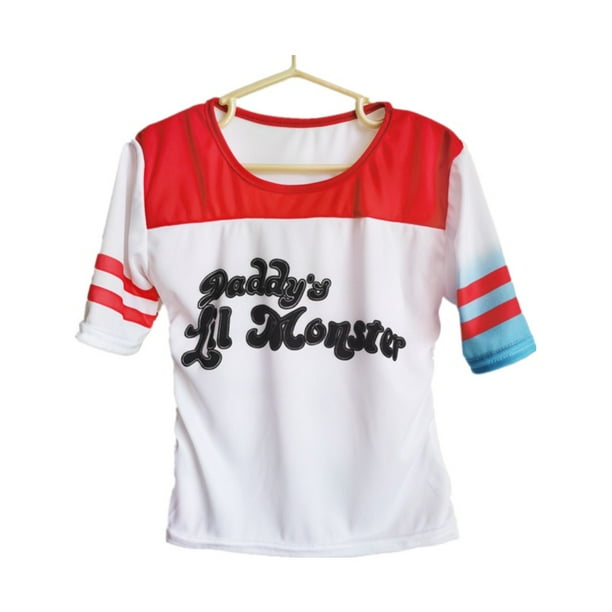 Costume d halloween Suicide Squad Harley Quinn pour enfants T