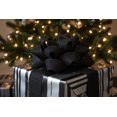thumbnail image 3 of Celebrate It Black Glitter Wired Christmas Ribbon 2.5in x 80ft | Holiday Crafts  Decor, 3 of 4