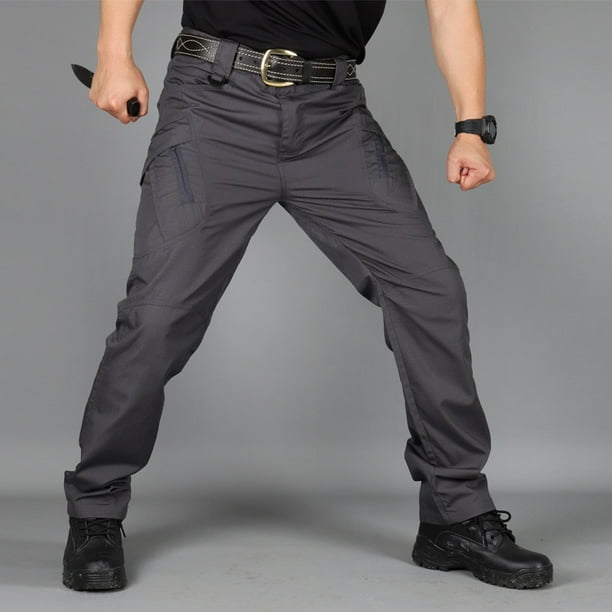Pantalones tácticos militares para hombre, pantalones de combate especiales, multibolsillos, impermeables, resistentes al desgaste, informales, monos de entrenamiento, pantalones para hombre Tan Jianjun unisex