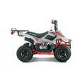 thumbnail image 3 of Tao Motor 110CC New Boulder, 4-Stroke Engine Max 0.6 Gal Gas All-Terrain Vehicle (ATV), Red, 3 of 6