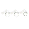 thumbnail image 3 of Corona de flores ANGGREK para boda material de poliéster Tamaño ajustable 3 juegos con correas para los hombros, 3 of 8