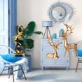 thumbnail image 2 of Estatuas De Reno De Estilo Europeo, Estatuilla De Caballo, Colección De Estatuas Modernas, Escultura De Animal Para Dormitorio, Centro De Mesa, Sala De Estar, Escritorio, 2 of 8