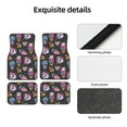 thumbnail image 4 of Fuzoiu Rainbow Unicorn And Cat Icecream Print Carpet Floor Mats for Car,Car Foot Mat Set,Universal Fit 4 Piece Mat Pad Set,Fits Most Cars Trucks Vans Sedans SUV Auto Carpet Mat Se, 4 of 7