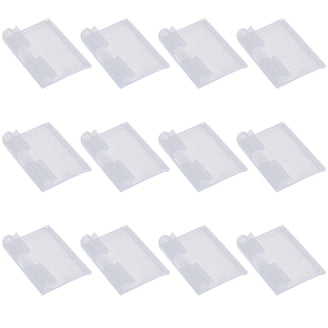 Raindrops 50Pack Small Acrylic Sign Holder Display Stand Information