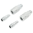 thumbnail image 4 of Air Hose Fittings 2 External Connection 2 External Plug 3/8 Inch NPT Industrial Air Compressor Quick Connect Fittings, 4 of 15