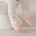 thumbnail image 6 of LYMAYTER ‌Baby Toddler Non-Slip Socks 1 Pair Unisex Thick Cotton Ankle-Loose Floor Socks for Boy Girl 0-8Y, 6 of 7