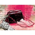 thumbnail image 2 of Unknown 32x24 White Modern Wood Framed Museum Art Print Titled - Purse and Gloves, 2 of 4