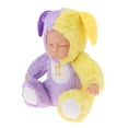 thumbnail image 1 of Adorable Reborn Kits pulgadas Muñeca de bebé recién nacido Muñeca de constelación de Morado Gemini Modelo de cumpleaños pa, 1 of 8