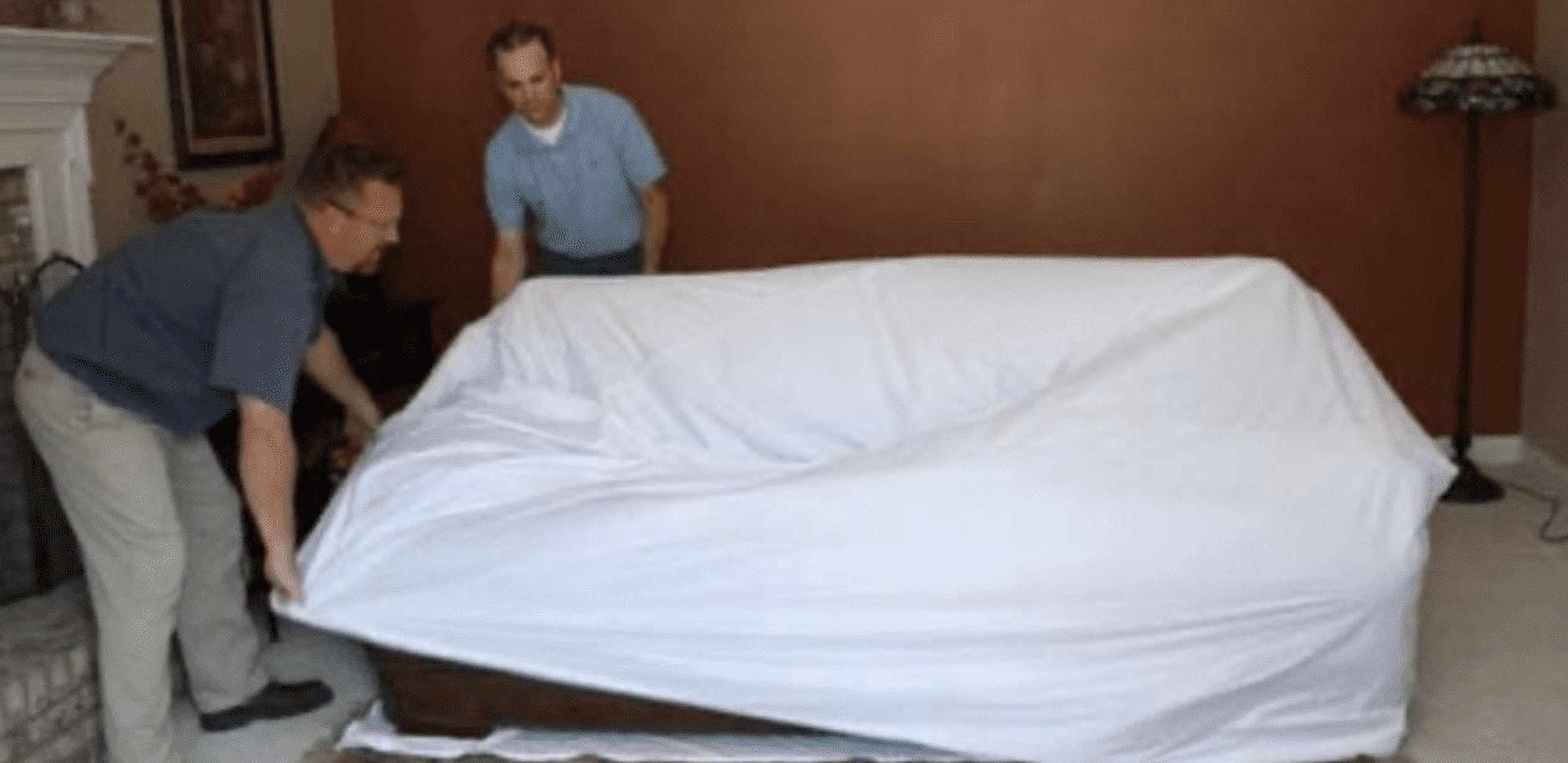 Sofa Safe Bed Bug Couch Encasement/Slipcover for Eliminating and Stopping the Spread of Bed Bugs.