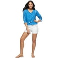 thumbnail image 3 of Sofia Jeans Women's Lila Mid Rise Cuff Short, 3 of 8