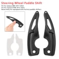 thumbnail image 2 of Steering Wheel Paddle Shifter Extension For Subaru Toyota 17-25 Aluminium Black, 2 of 13