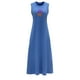 thumbnail image 1 of Vestido de verano para mujer, disfraz de verano, vestido de cuello redondo de corte regular para fiesta en la oficina , L L, 1 of 7