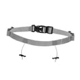 thumbnail image 3 of Quzzie Race Number Belt with Adjustable Closure And 6 Loops for Carrying Nutrition. Reflective Polyester Sports Belt. Comfortable And Secure for Racers. Gray, 3 of 8