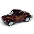 thumbnail image 3 of Johnny Lightning Themed 2-Pack "Willys Gassers" 1941 Willys "Willy the Kid" & 1933 Willys "Air Force" 1/64 Diecast Model Cars, 3 of 3
