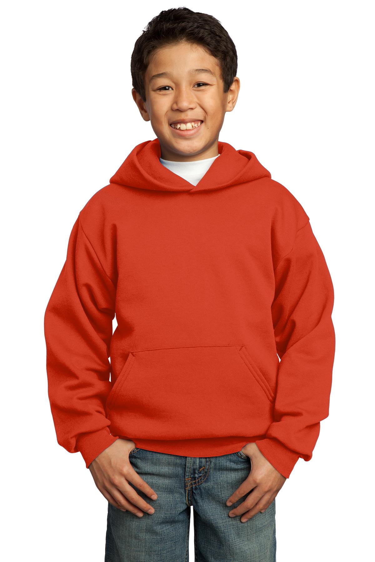 kids orange sweatshirt