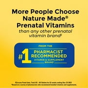 Nature Made Prenatal Vitamins Softgels + Choline Supplement Capsules, 70 Count