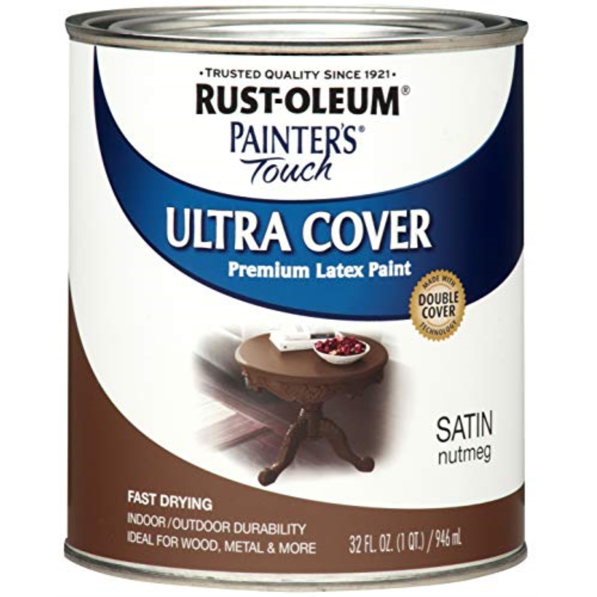RustOleum Painter's Touch Satin Nutmeg WaterBased Ultra Cover Paint