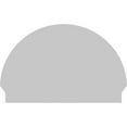 thumbnail image 5 of Ekena Millwork 38"W x 25-3/4"H x 2-3/4"P Half Round 3 Spoke Architectural Grade PVC Combination Pediment, 5 of 7