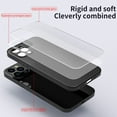 thumbnail image 5 of Frosted Glass Cases for iPhone X Xs XR 11 12 Pro Max 12Mini 7 8 Plus Anti-Fingerprint Liquid Silicone Luxury Cover, 5 of 6