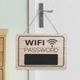 thumbnail image 3 of Wifi Sign Wifi Password Sign Wood Door Sign Wifi Password Pendant for Door, 3 of 4