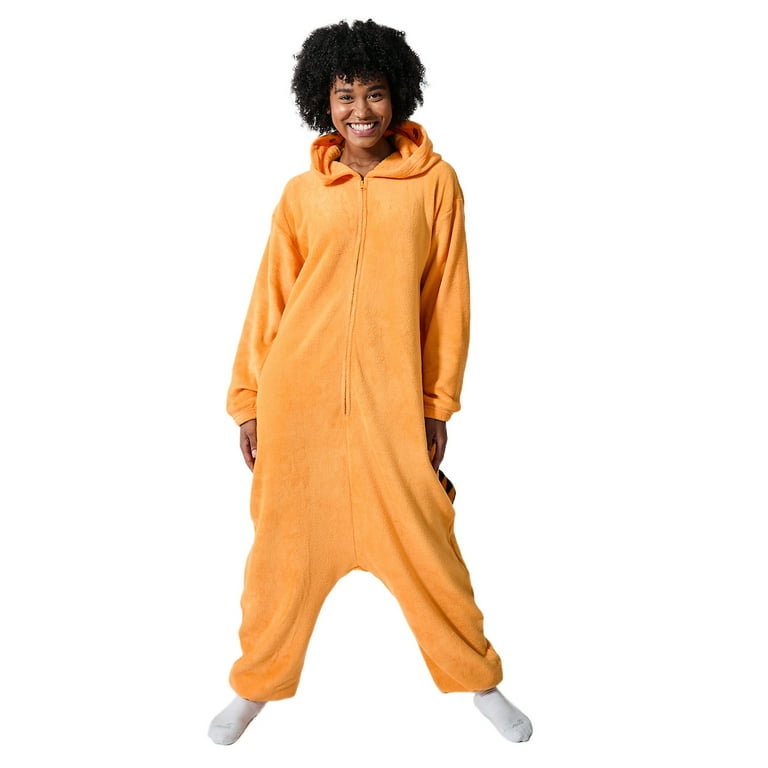 Garfield Men's Onesie Costume Kigurumi With Hood-XXL - Walmart.com