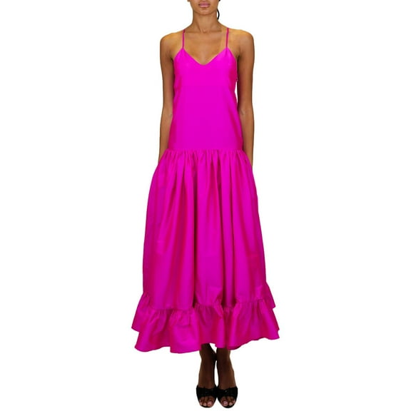 AZEEZA womens Tanvi Midi Dress, l