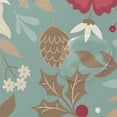 thumbnail image 4 of FREEAMG Beautiful Flowers Shower Curtain Waterproof Fabric Shower Curtains for Bathroom Decoration Curtain with 12 Hooks 60x72 Inch, 4 of 6