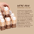 thumbnail image 6 of Koia Plant Based Protein Shake, Cacao Bean, 20g Protein, 3g Sugar, 6g Prebiotic Fiber, 21 Vitamins & Minerals, Meal Replacement Drinks, Dairy-Free, Gluten-Free, Non-GMO, 11 Fl Oz (Pack of 12), 6 of 9