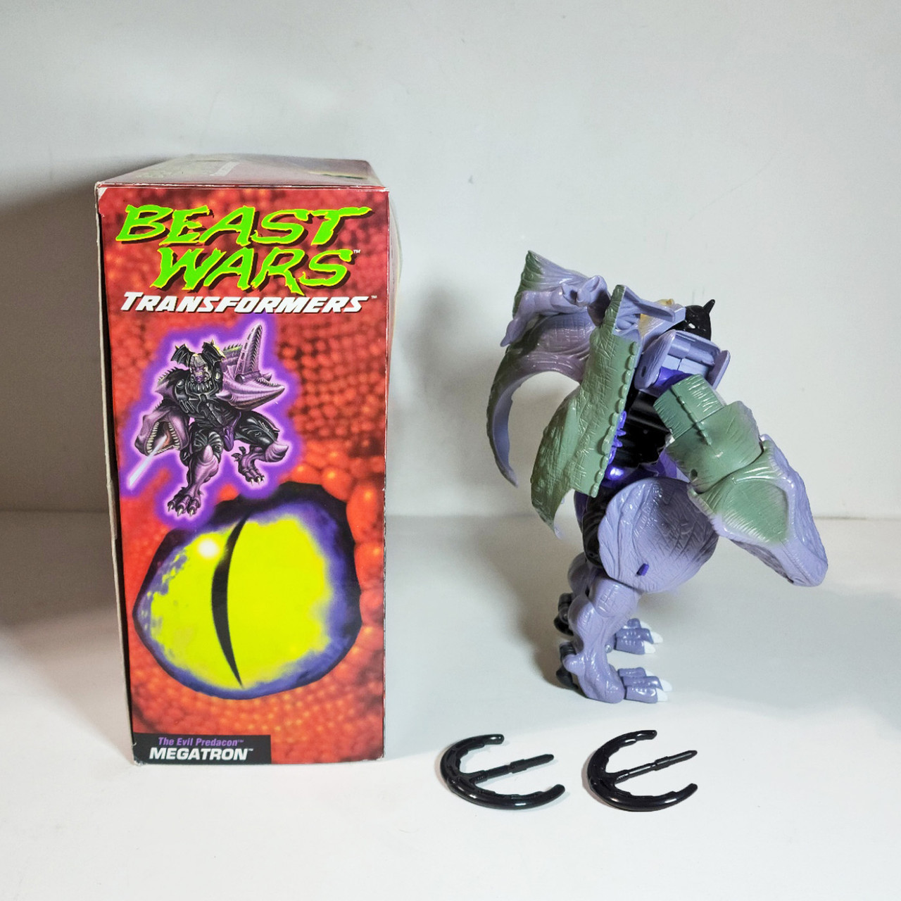 Open Box Vintage 1996 Transformers Beast Wars Megatron Ultra Class