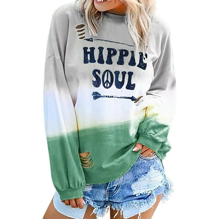 

Mrat Family Matching Wear Outfits Matching Pajamas for Family Fashion Women Gradient Color Long Sleeve Round Neck Letter Printed Casual Tops Family Pajamas Sets Plaid