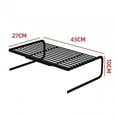 thumbnail image 7 of Monitor Stand Laptop Riser Desk Organizer Ventilated Metal Mesh for Home Office Computer TV Game Console, 7 of 7