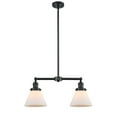 thumbnail image 7 of Innovations Lighting 209 Large Cone Large Cone 2 Light 21" Wide Linear Chandelier /, 7 of 7