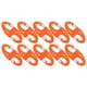 thumbnail image 5 of Mosquetón En Forma De S, Clip De Mosquetón De Bloqueo De Diseño Hueco 10 Piezas De Alta Resistencia Para Pulseras Fugacal Ocean Broad Surfboard Fins, 5 of 8