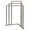 Satin, variant on Kingston Brass SCC8270 Edenscape L-Shaped Freestanding 3-Tier Steel Corner Towel Rack, Matte Black