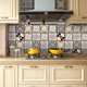 thumbnail image 1 of 2 Disponibles PVC a Prueba de Aceite Cocina Línea de cinturo mina Dorada Vinilo Mural Autoadhesivo 1 BLESIY Pegatinas de azulejos de mosaico, 1 of 8