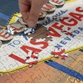 thumbnail image 4 of Ambesonne USA Jigsaw Puzzle Durable Cardboard, Fabulous Las Vegas Nevada, 1000 pcs, Multicolor, 4 of 5