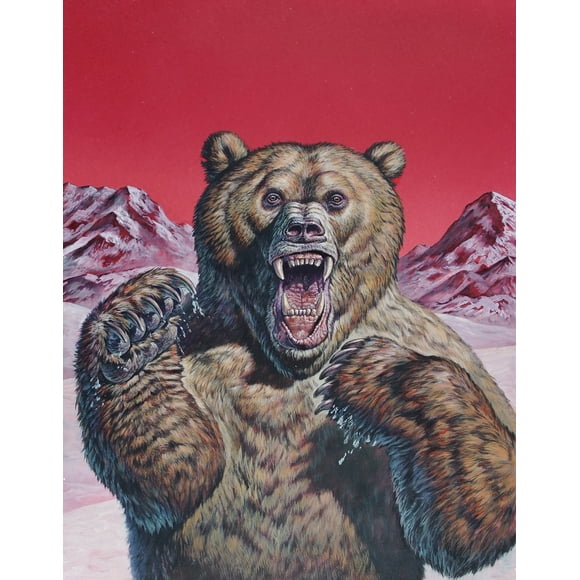 Cave Bear of Europe Poster Print (25 x 32)