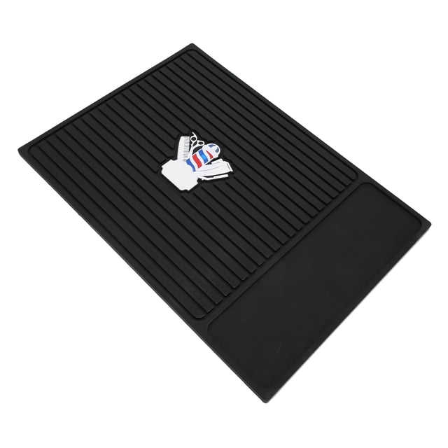 LAFGUR Silicone Anti Slip Beauty Salon Table Mat Barber Station Mat Hair Clipper