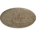 thumbnail image 3 of 40 5/8"OD x 1 3/4"P Milton Ceiling Medallion (Fits Canopies up to 7 7/8"), Hand-Painted Gobi Desert Crackle, 3 of 6