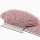 thumbnail image 2 of 2m Ostrich Feathers Trim Plumes Ribbon Selvage QO[, 2 of 5