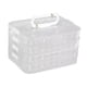 thumbnail image 5 of Recipiente para albóndigas, caja para conservar alimentos, multiusos para fiestas, barbacoas y fideos. 4 capas transparentes, 5 of 9
